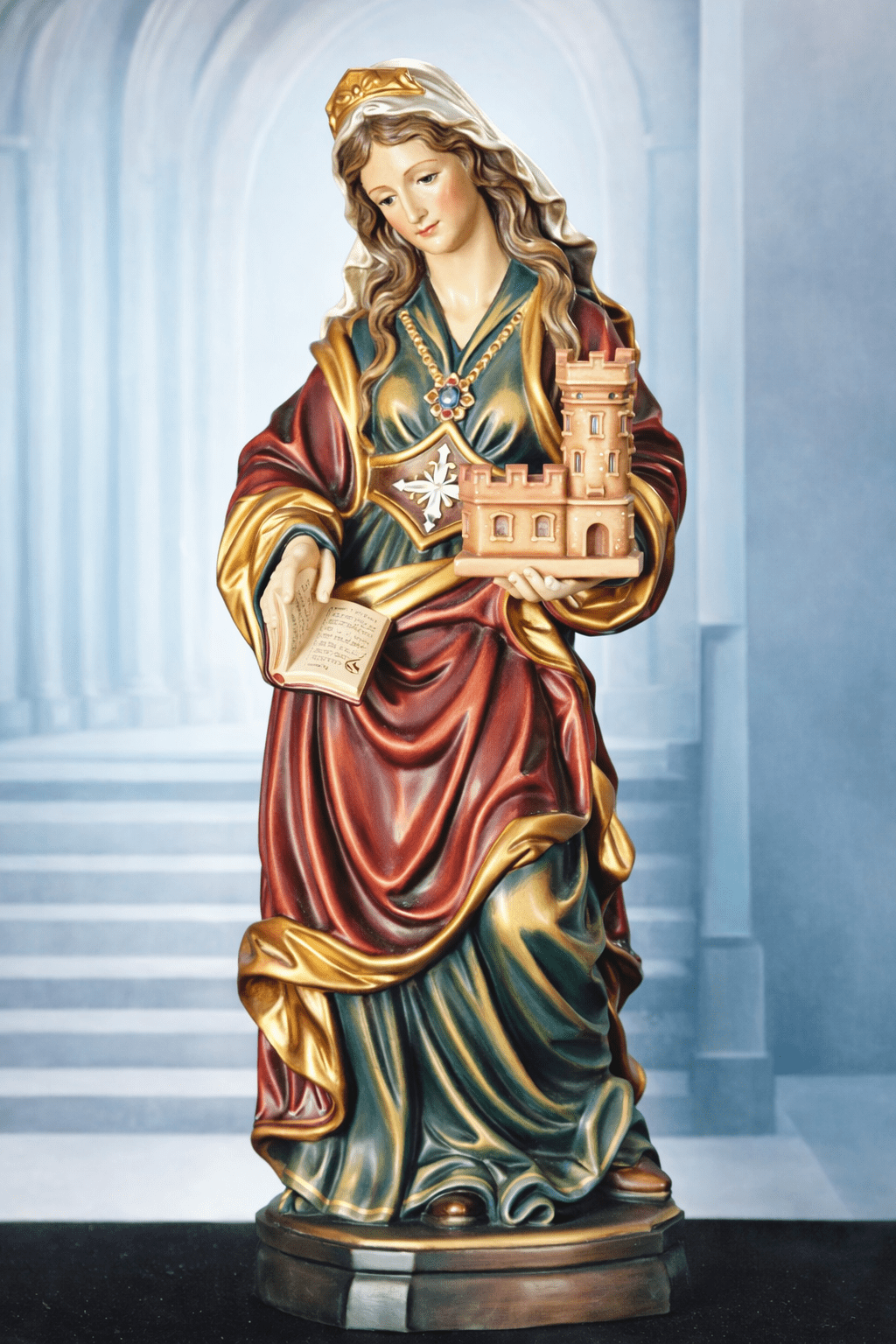 Darstellung der heiligen Barbara